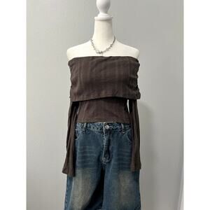 Forever 21 Off-Shoulder Y2K Top